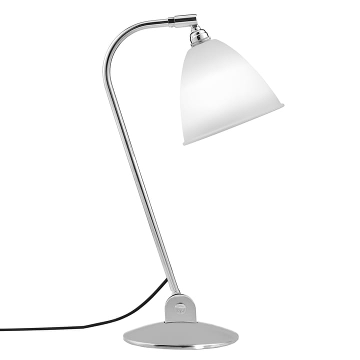 Bestlite BL2 table lamp - bone china-chrome - GUBI