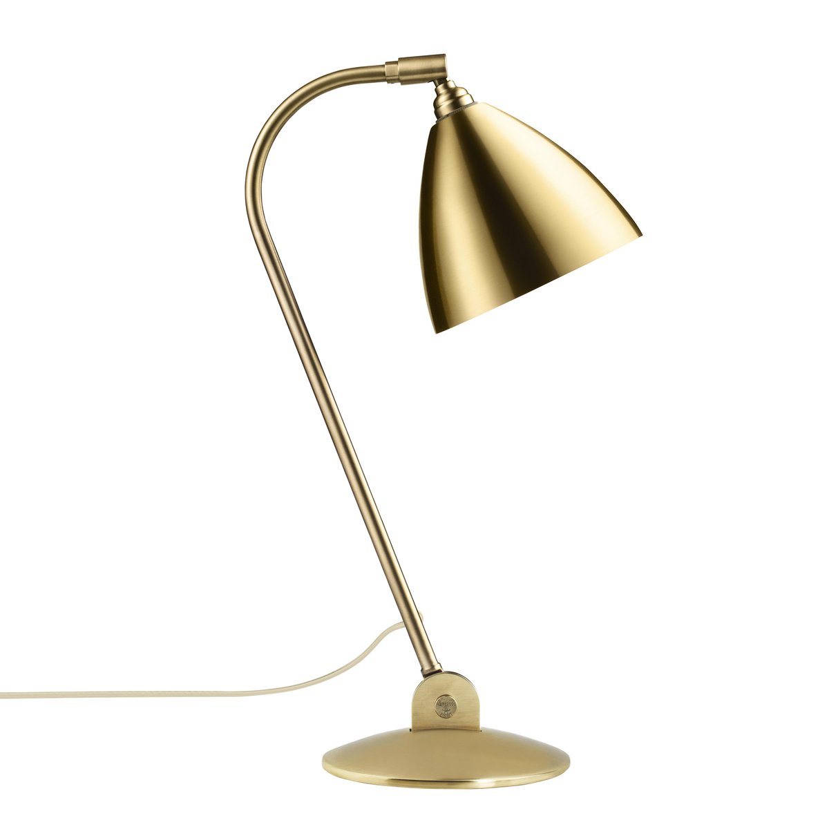 GUBI Bestlite BL2 table lamp brass | Scandinavian Design | Desk & table lamps | Gold-coloured