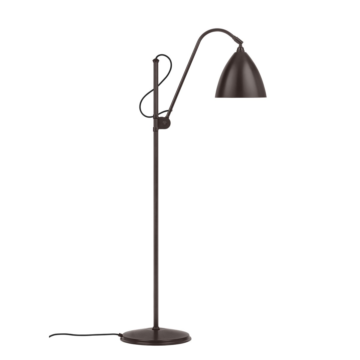 GUBI Bestlite BL3M floor lamp black-black | Scandinavian Design | Floor lamps | Black
