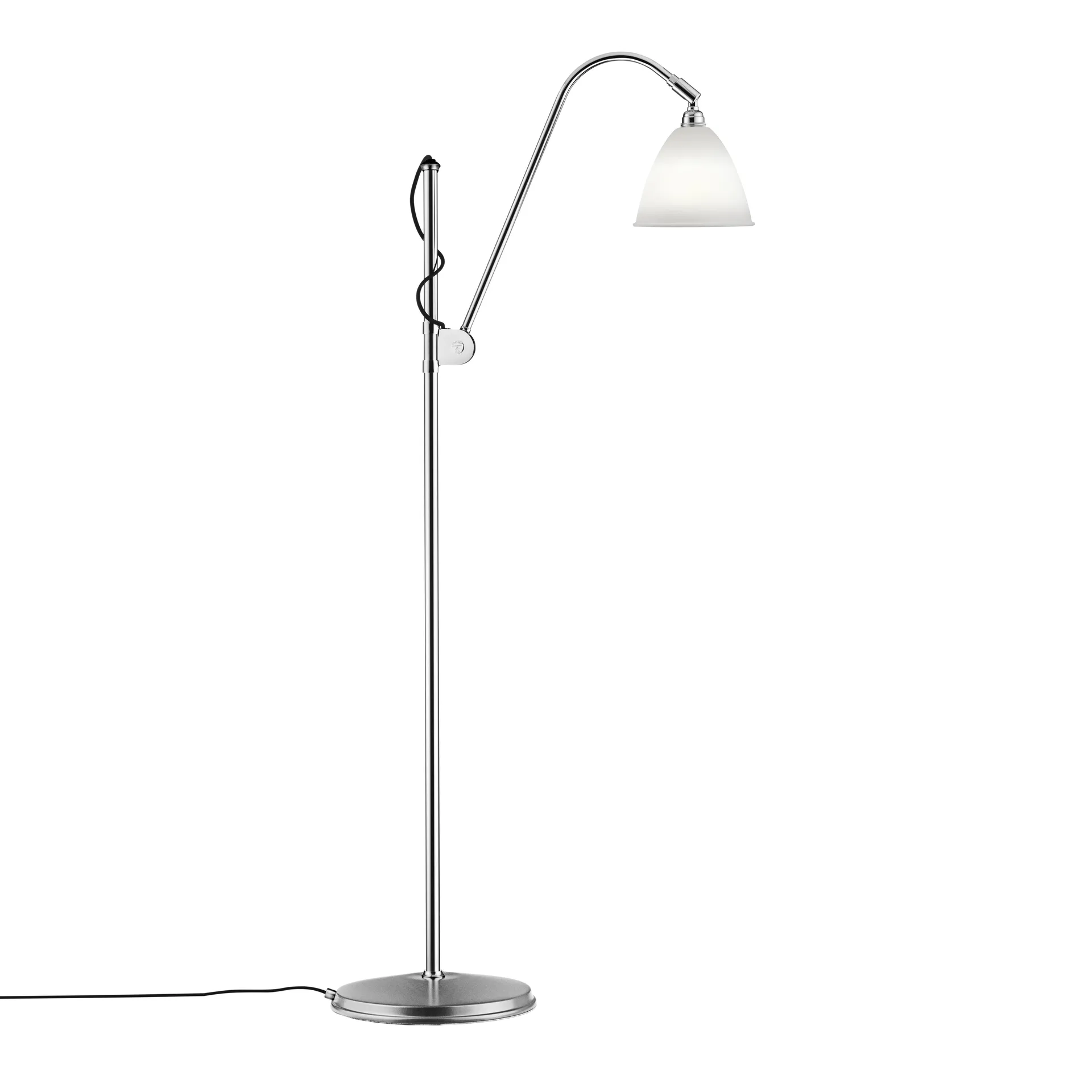 Bestlite BL3S floor lamp, bone china-chrome GUBI