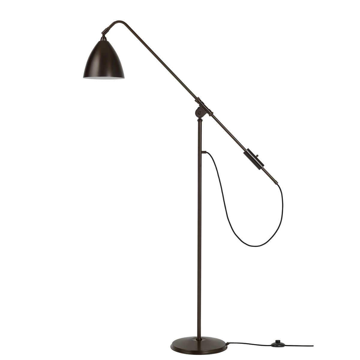GUBI Bestlite BL4 floor lamp black-black | Scandinavian Design | Floor lamps | Black