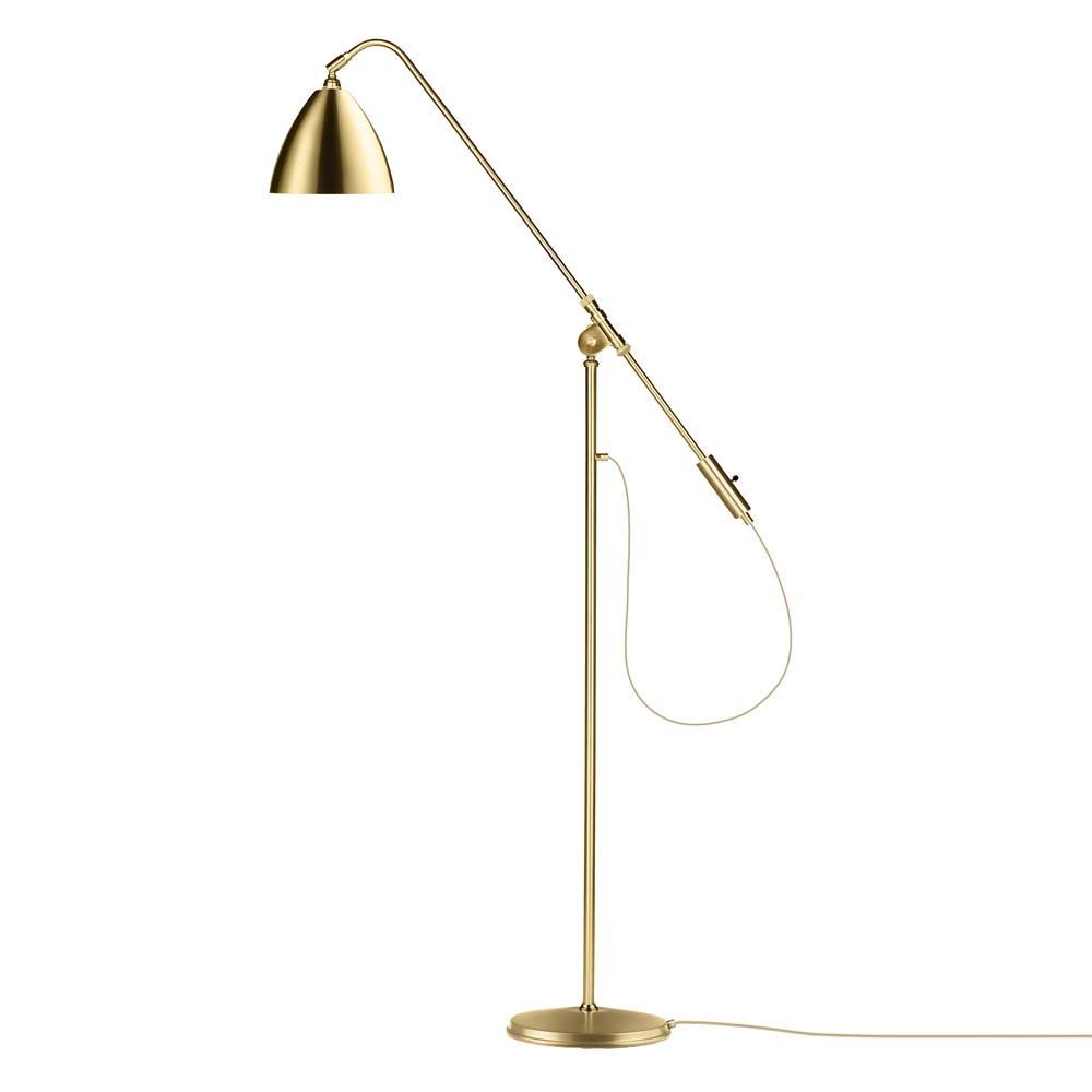 GUBI Bestlite BL4 floor lamp brass | Scandinavian Design | Floor lamps | Gold-coloured