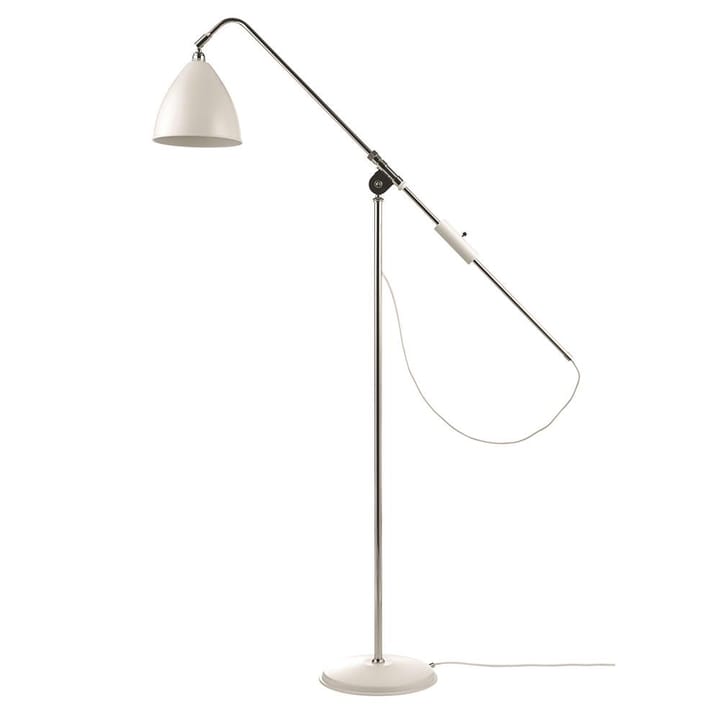 Bestlite BL4 floor lamp - matte white-chrome - Gubi