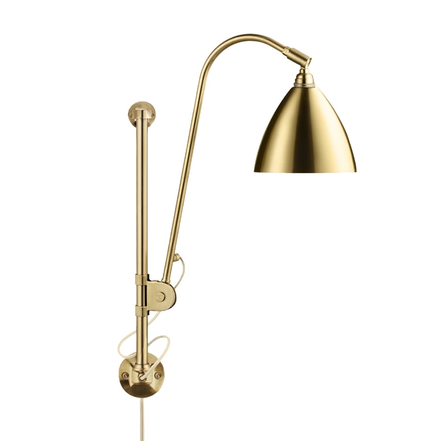 GUBI Bestlite BL5 wall lamp Brass | Scandinavian Design | Wall lights | Gold-coloured