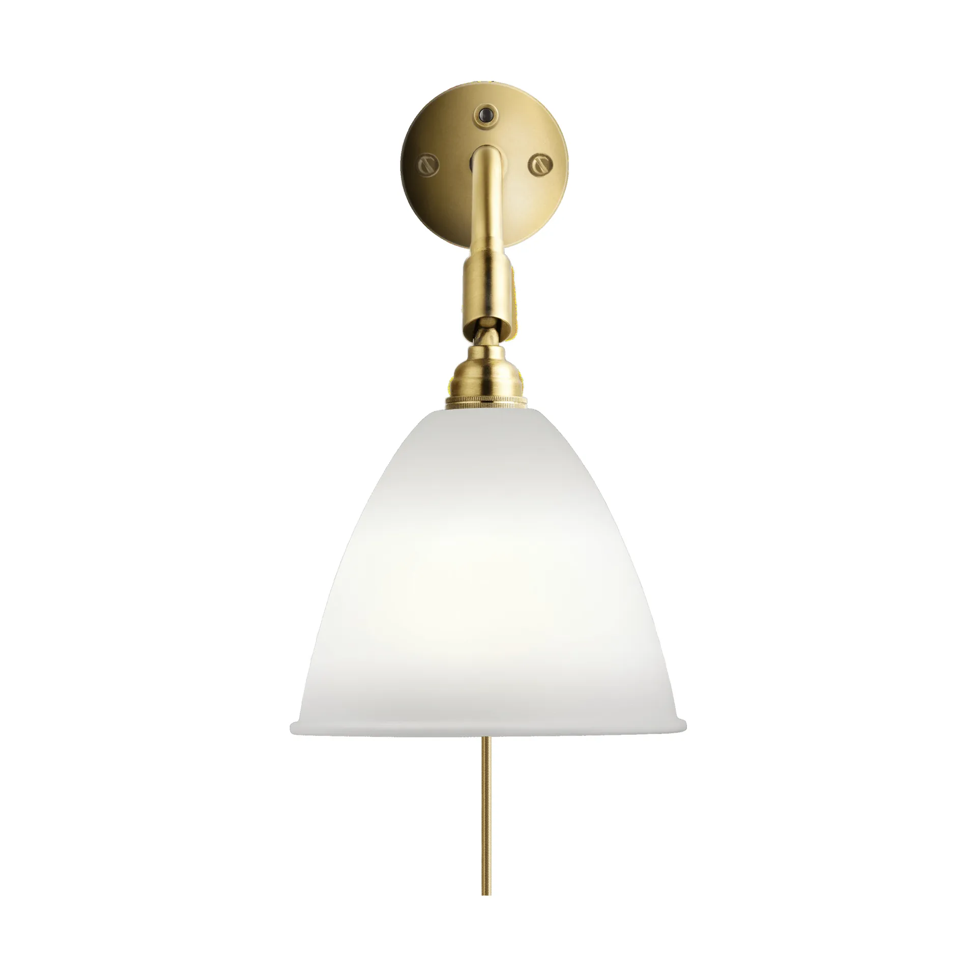 Bestlite BL7 wall lamp, bone china-brass GUBI
