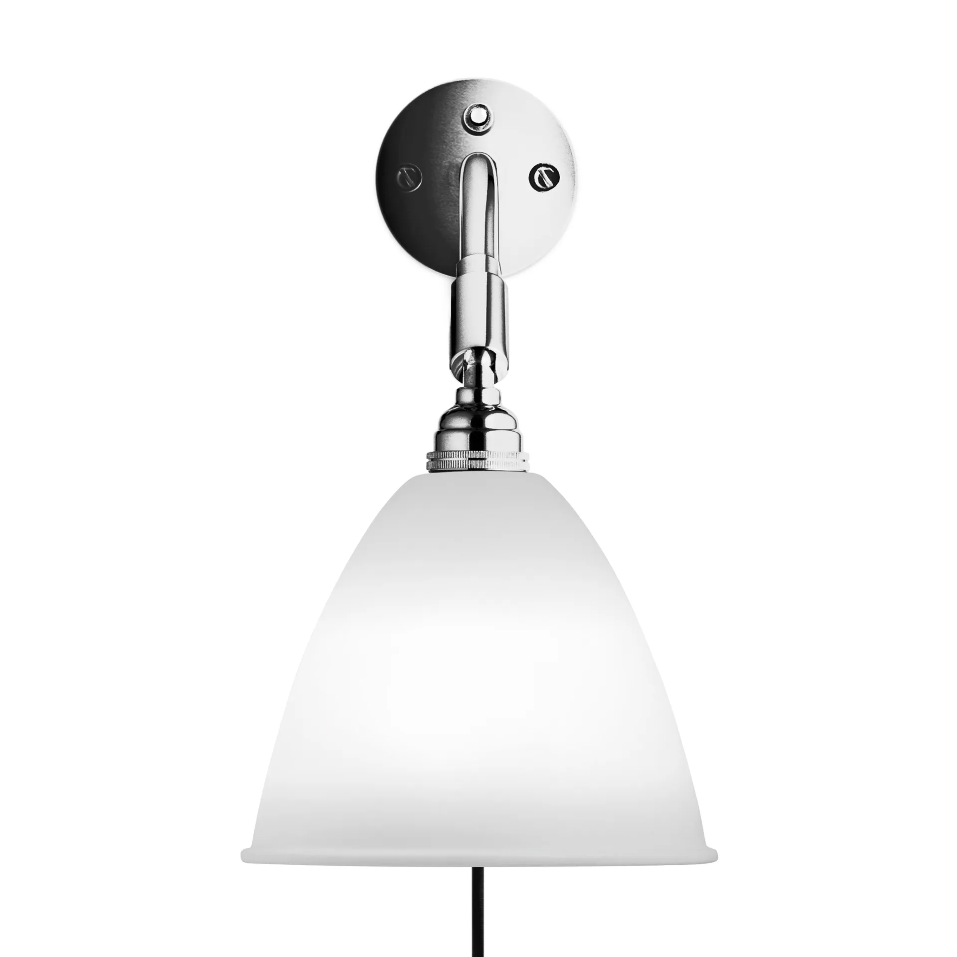 Bestlite BL7 wall lamp, bone china-chrome GUBI