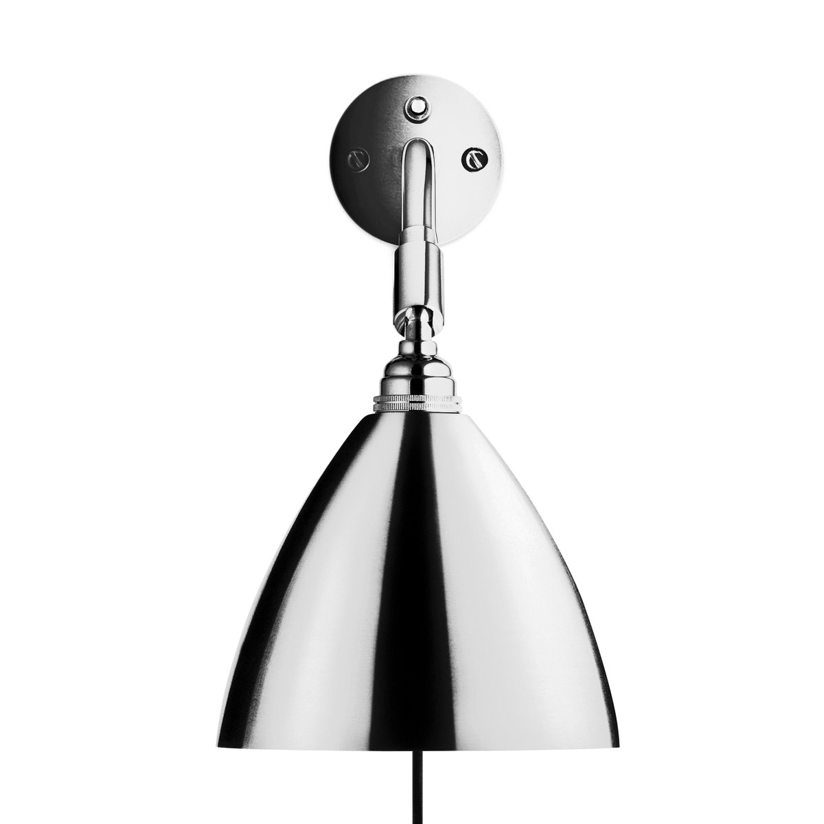 GUBI Bestlite BL7 wall lamp chrome | Scandinavian Design | Wall lights | Silver-coloured