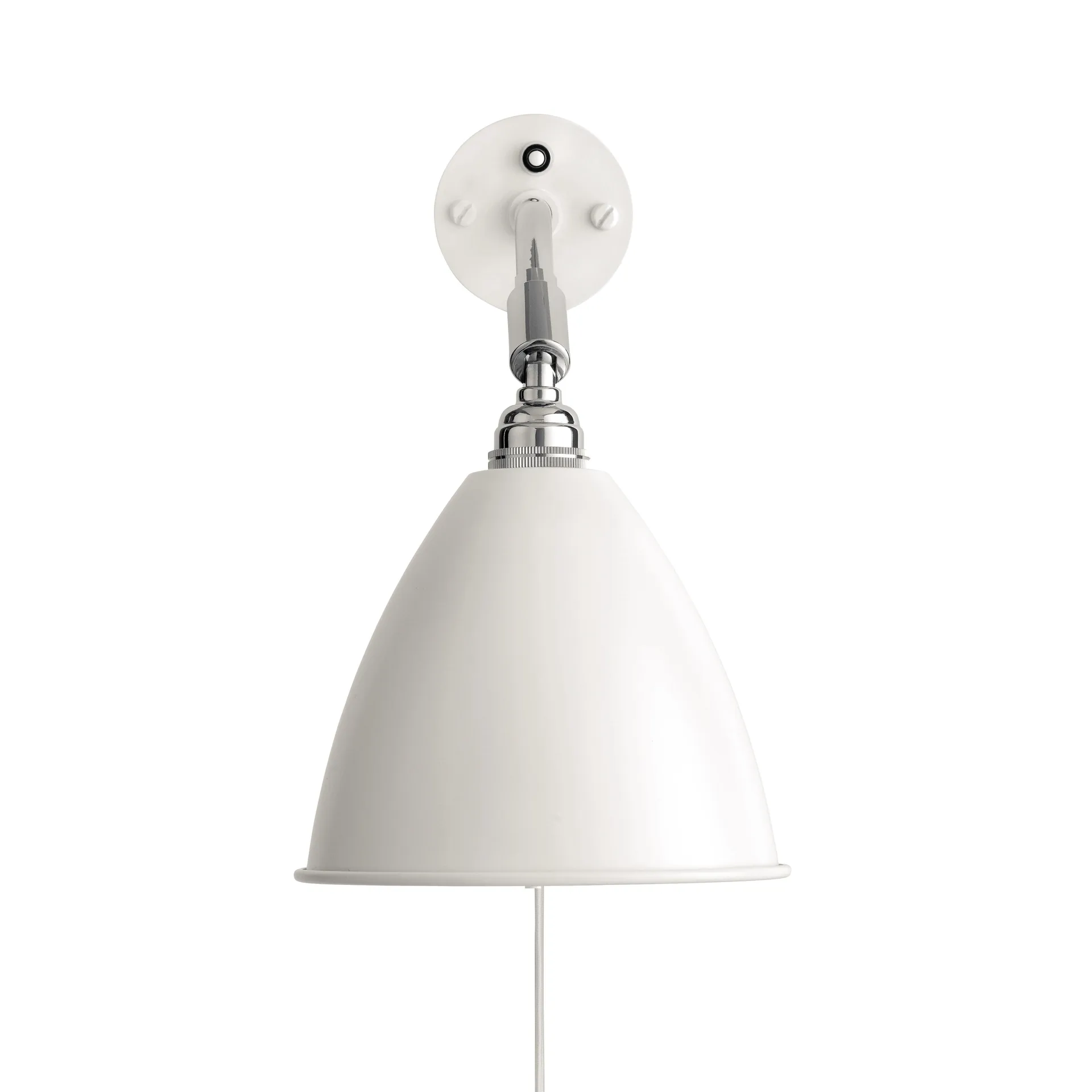Bestlite BL7 wall lamp, matte white-chrome GUBI