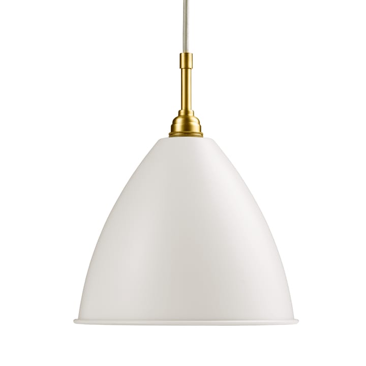 Bestlite BL9L pendant lamp - matte white-brass - GUBI