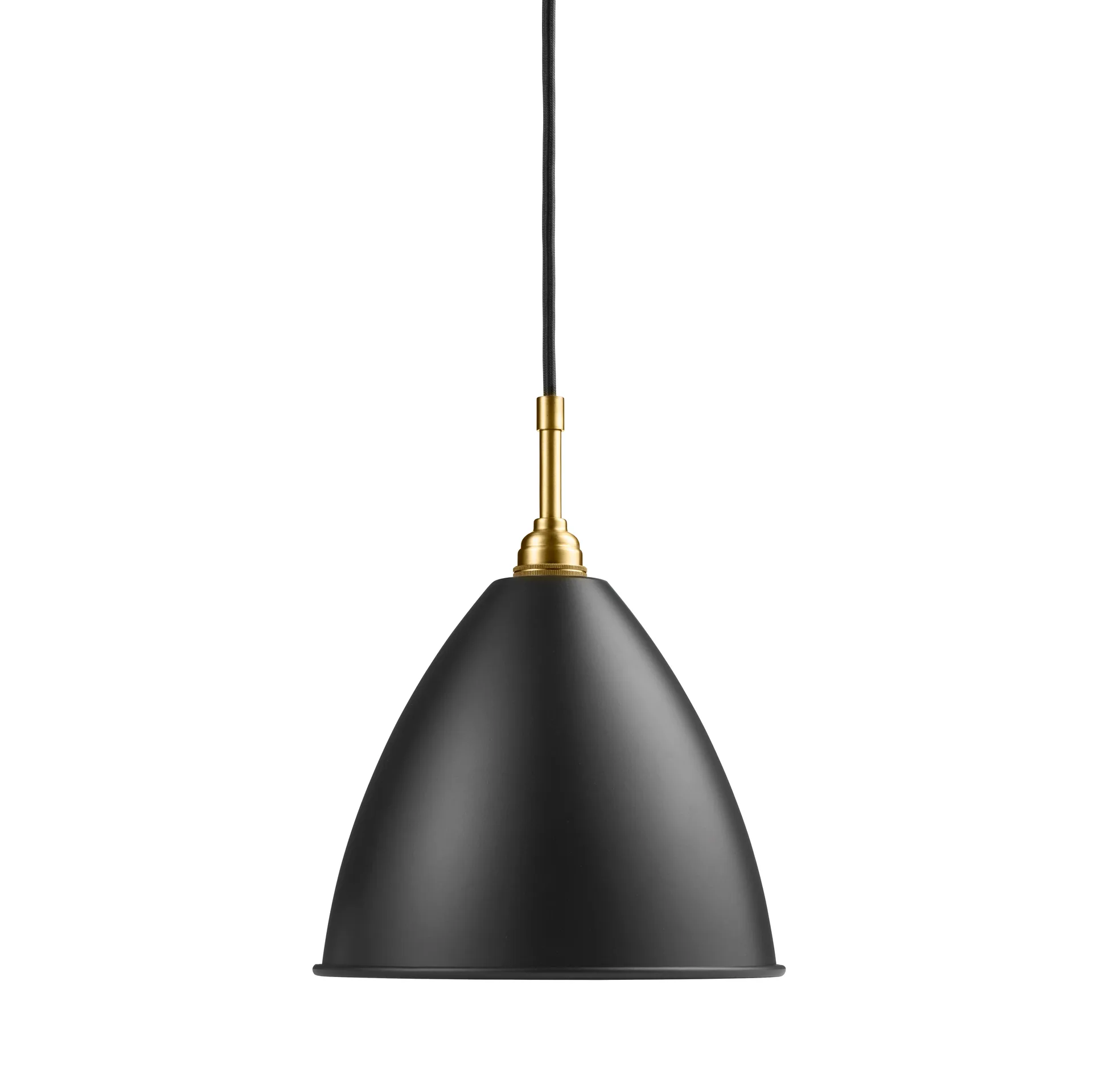 Bestlite BL9M pendant lamp, charcoal black-brass GUBI