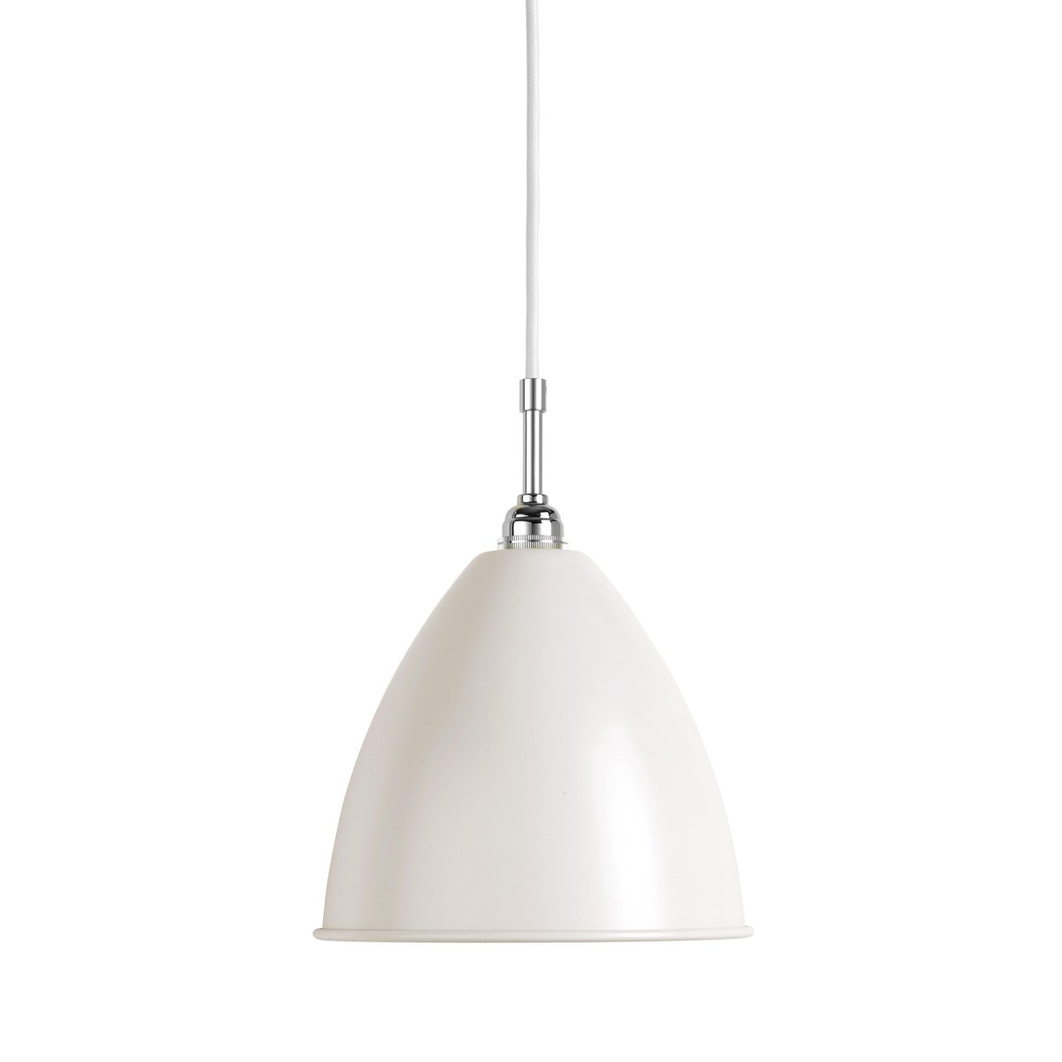 GUBI Bestlite BL9M pendant lamp matte white-chrome | Scandinavian Design | Pendant lamps | White