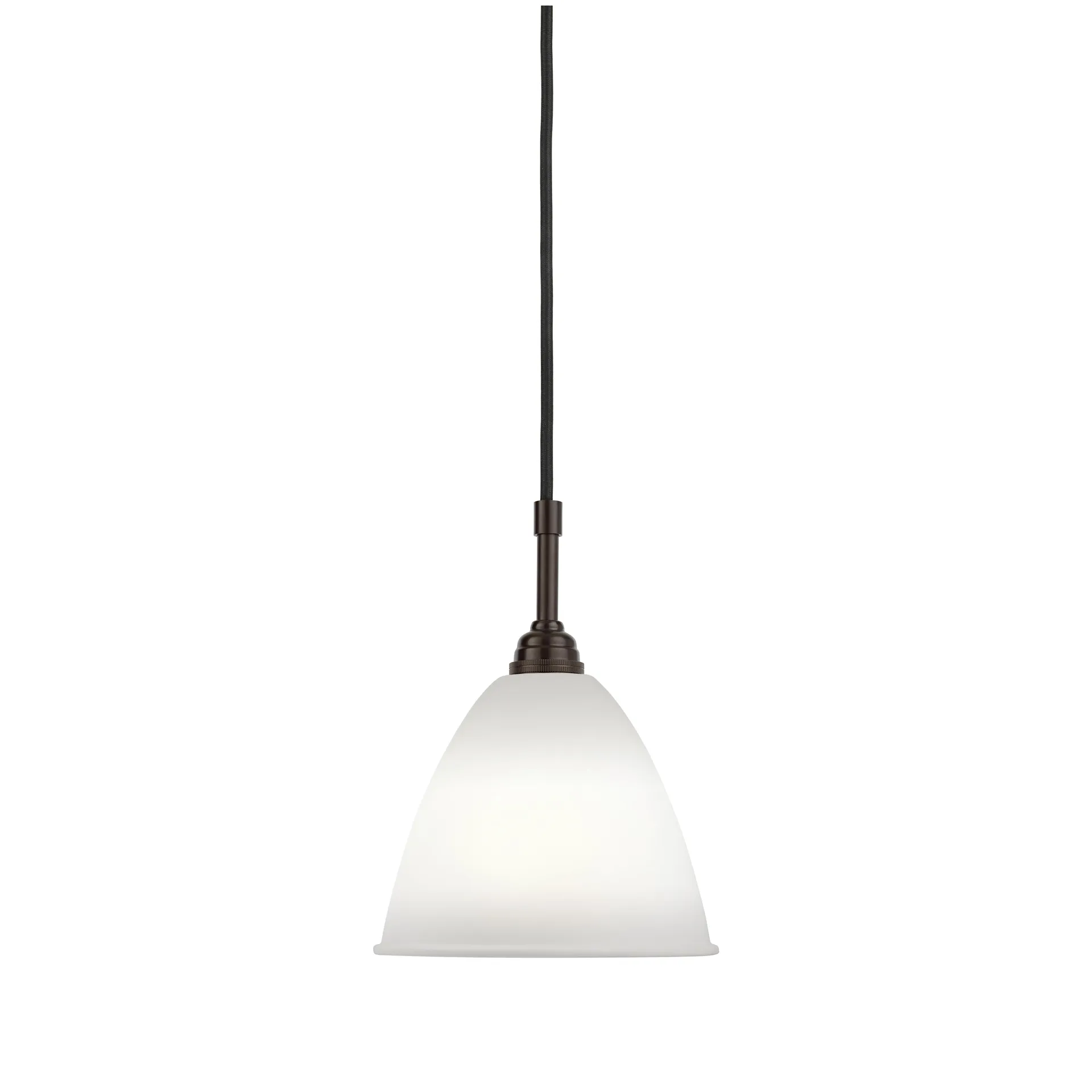Bestlite BL9S pendant lamp, bone china-black GUBI