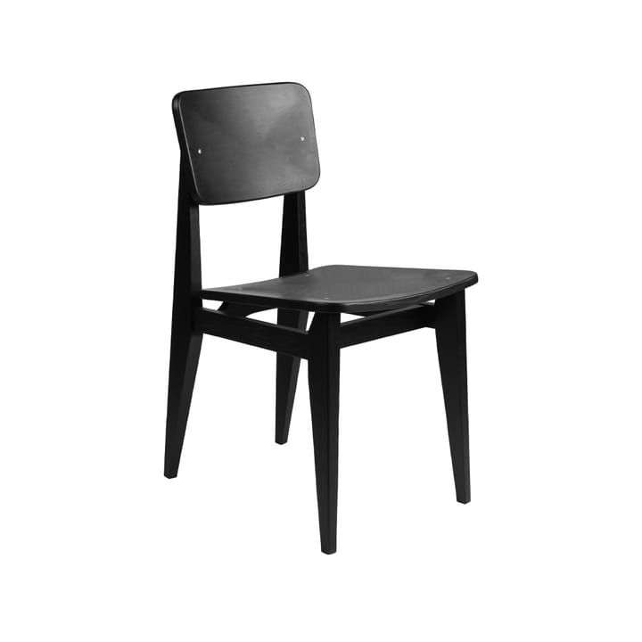 C-Chair chair - Black stained oak - GUBI