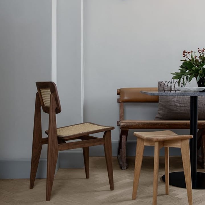 C-Chair chair, Black stained oak GUBI