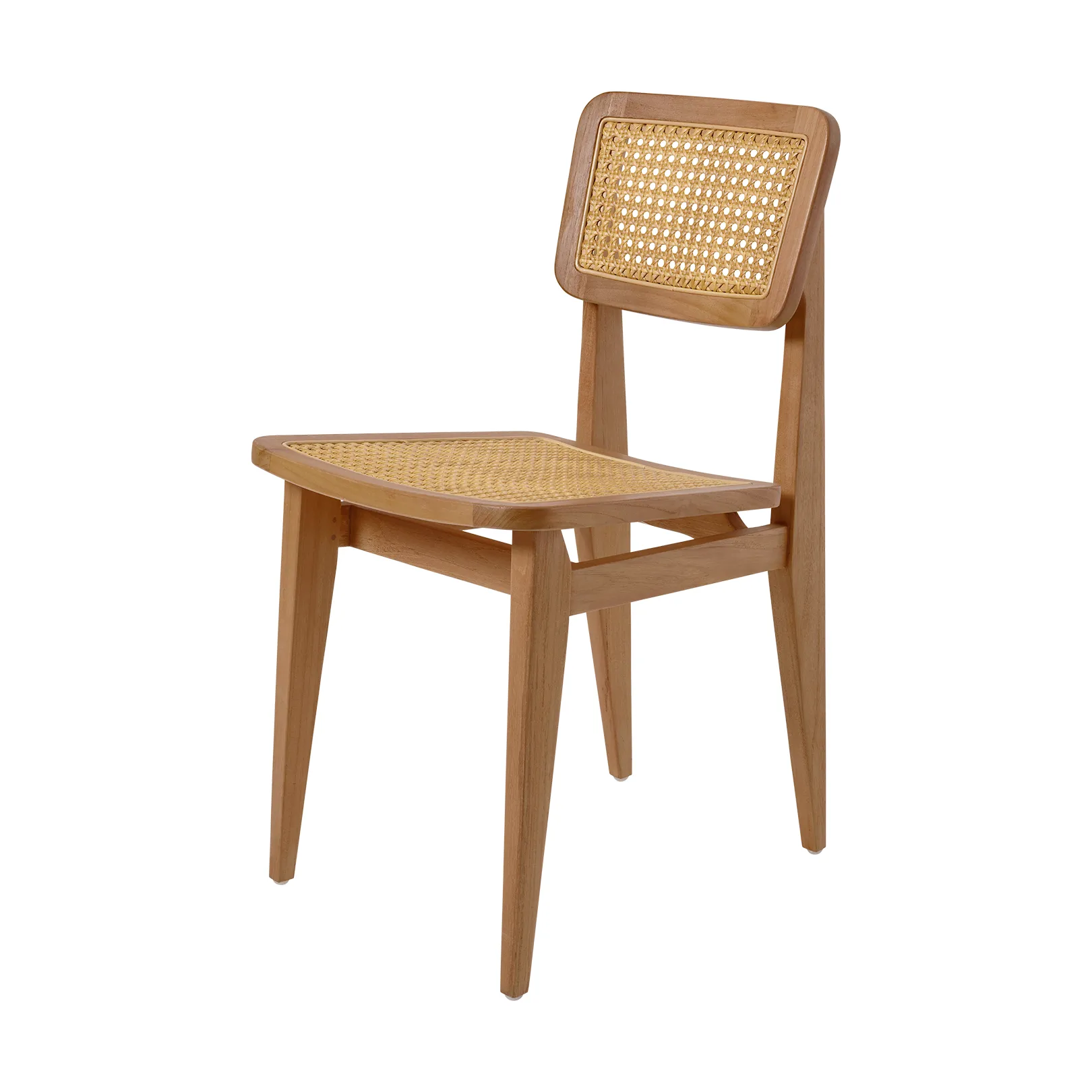 C-chair Outdoor chair, All french cane-natural teak GUBI