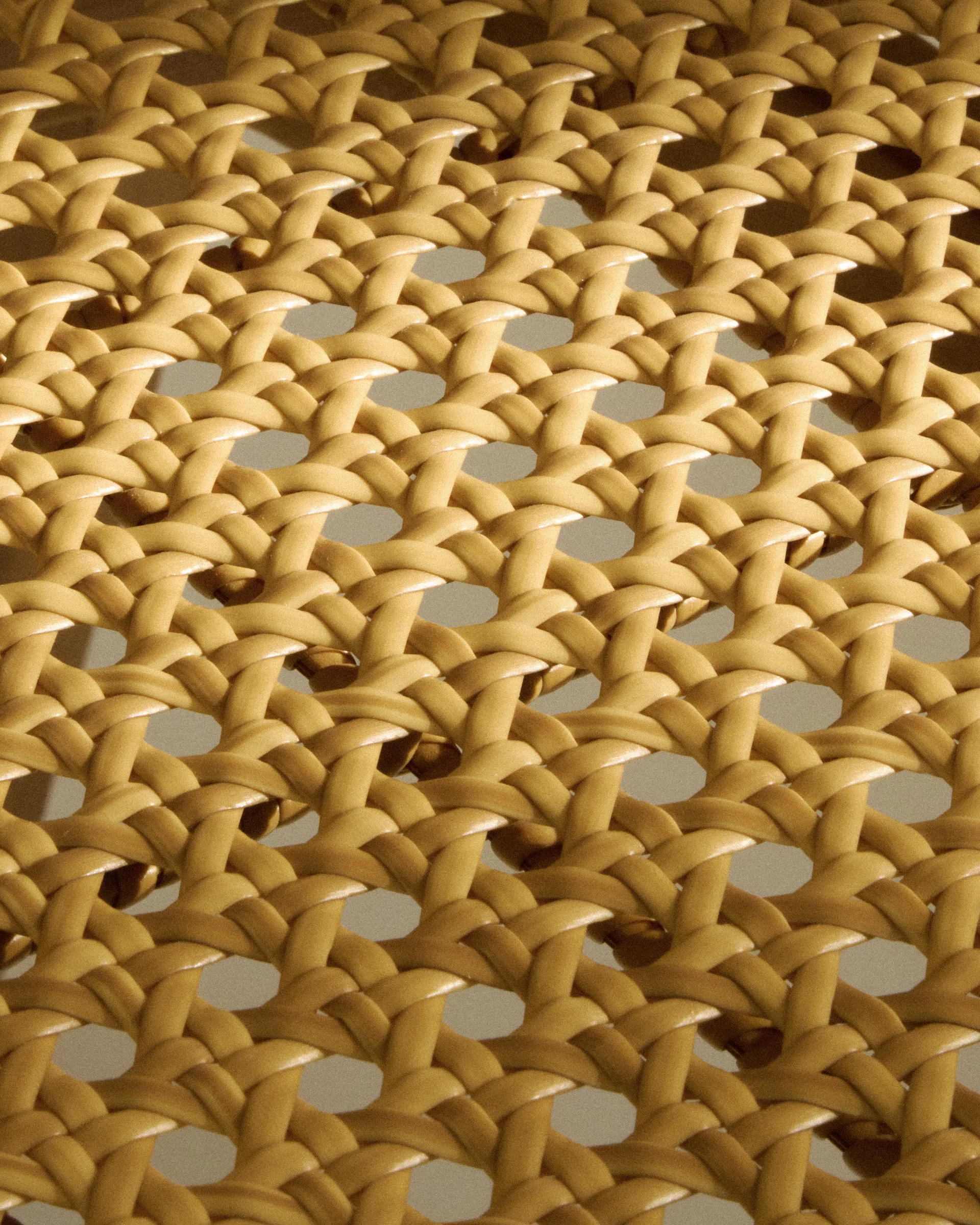 C-chair Outdoor chair, All french cane-natural teak GUBI