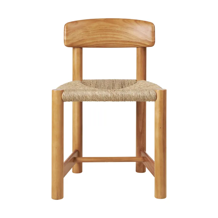 Daumiller Side Chair - Natural Rush-golden pine - GUBI