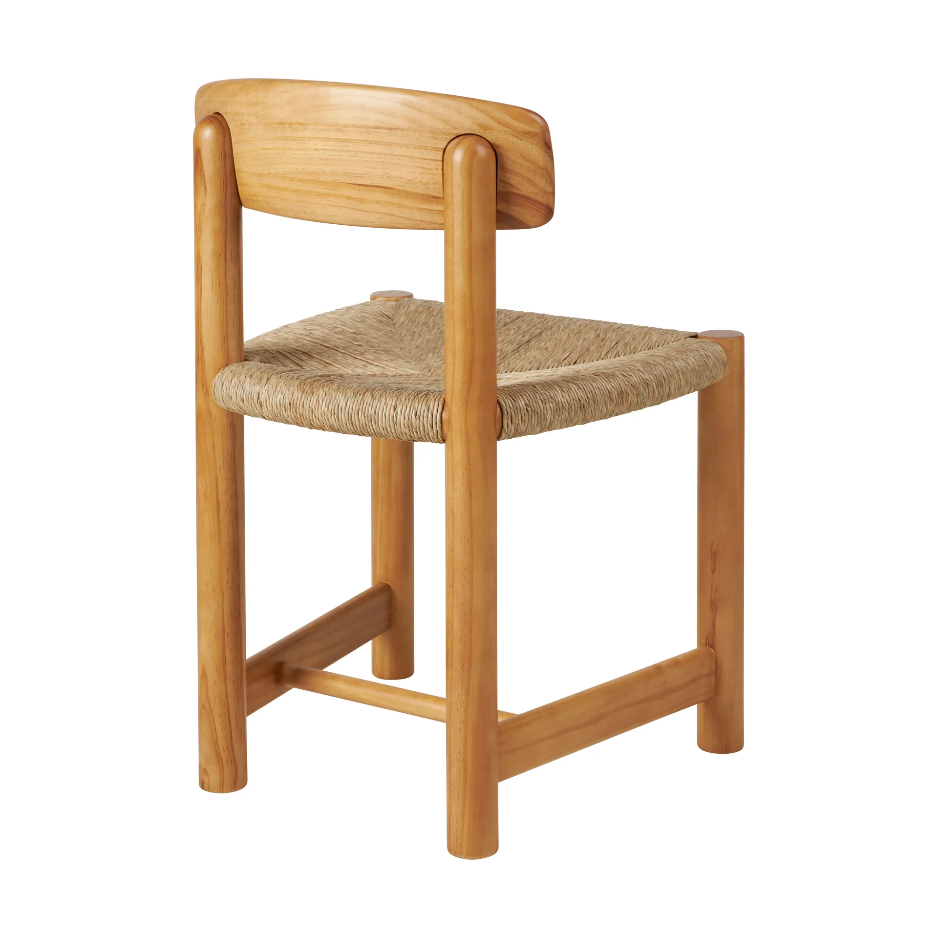 Daumiller Side Chair, Natural Rush-golden pine GUBI