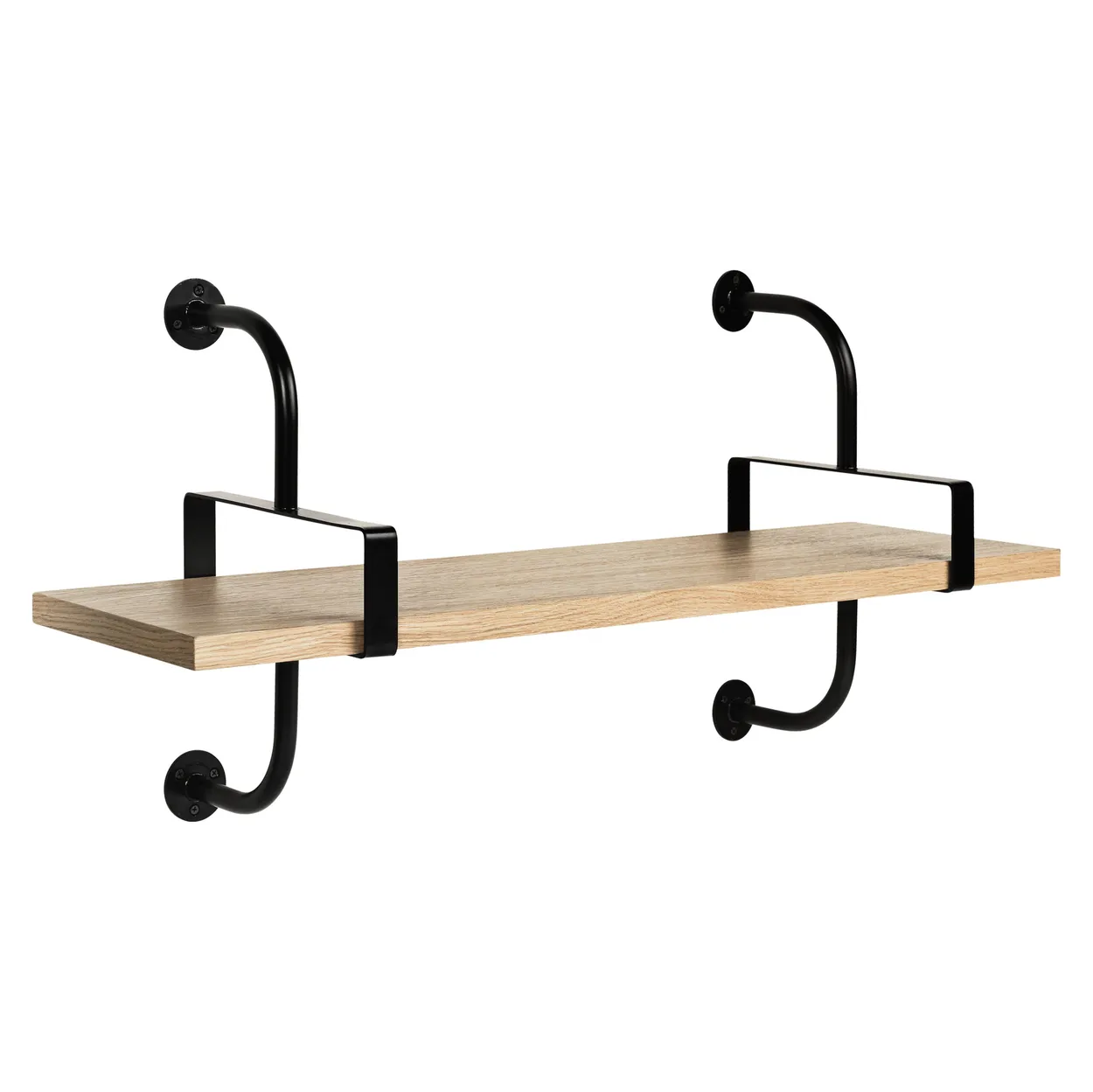 GUBI Démon shelf 1 shelf 95 cm oak | Scandinavian Design | Shelves & shelving systems | Brown