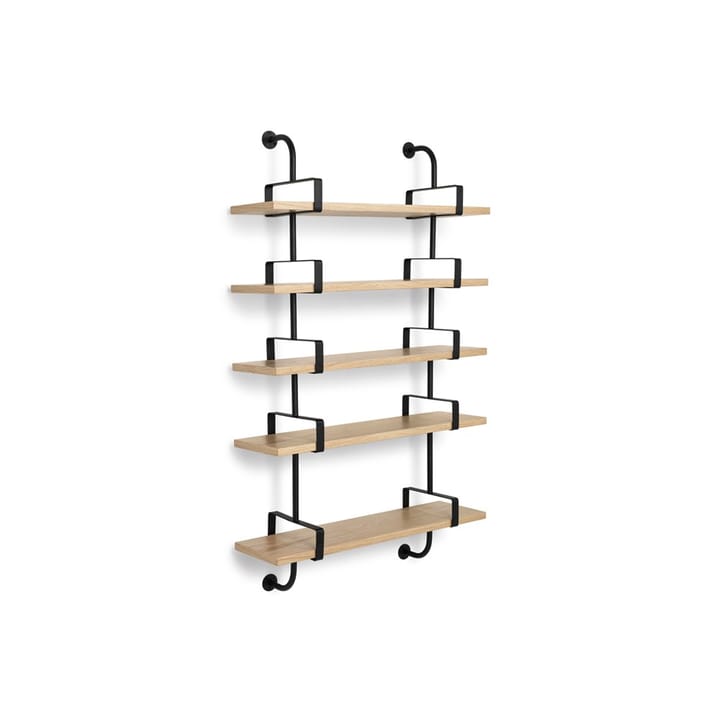 Demon wall shelf 5 plan - Oak, 95 cm - GUBI