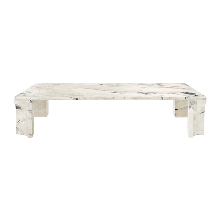 Doric coffee table 80x140 cm - Electric grey - Gubi