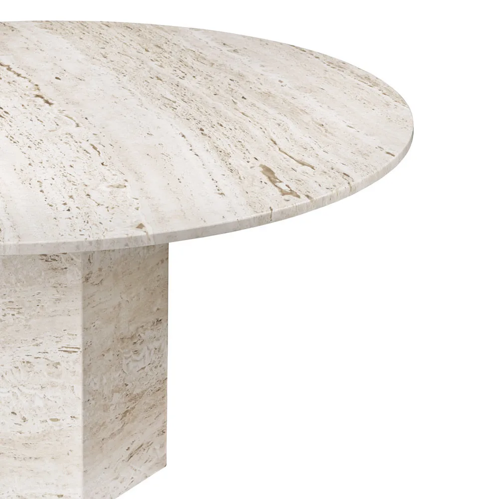 Epic coffee table, Red, Ø110 GUBI