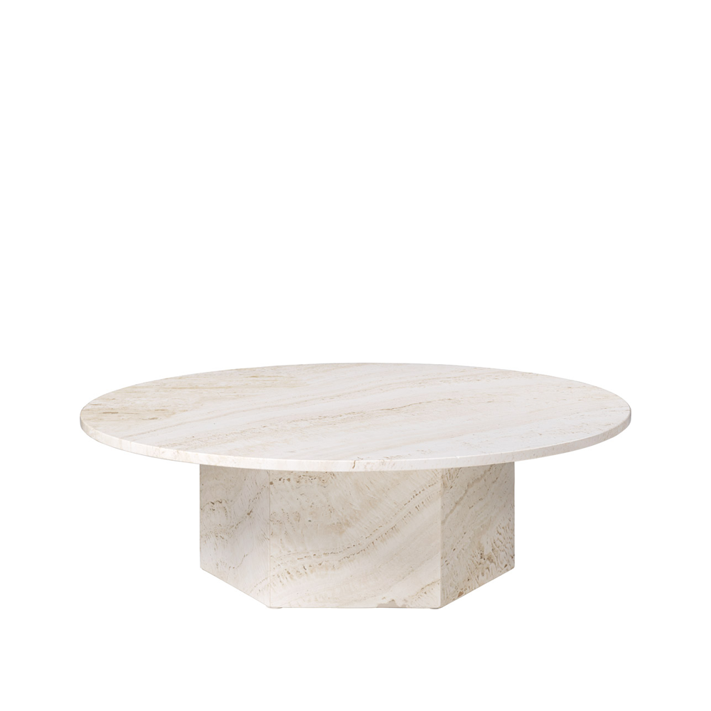 GUBI Epic coffee table White, o110 | Scandinavian Design | Coffee tables | White