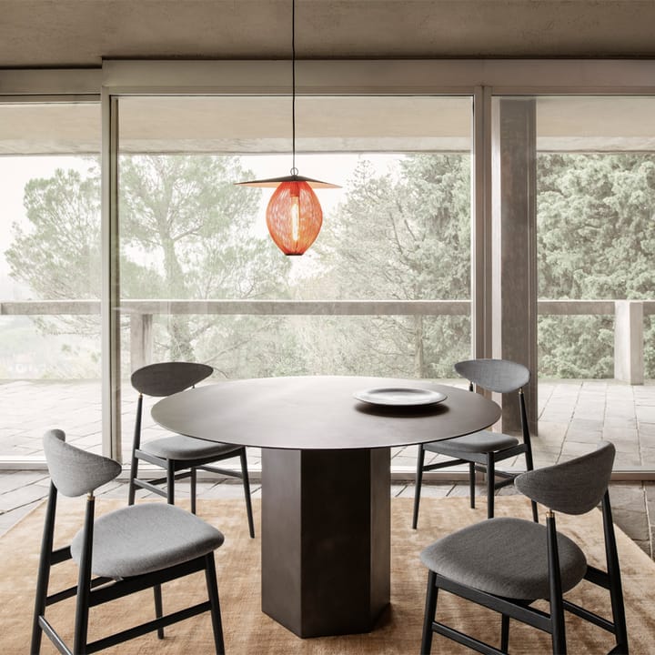 Epic Steel dining table - Misty grey - GUBI