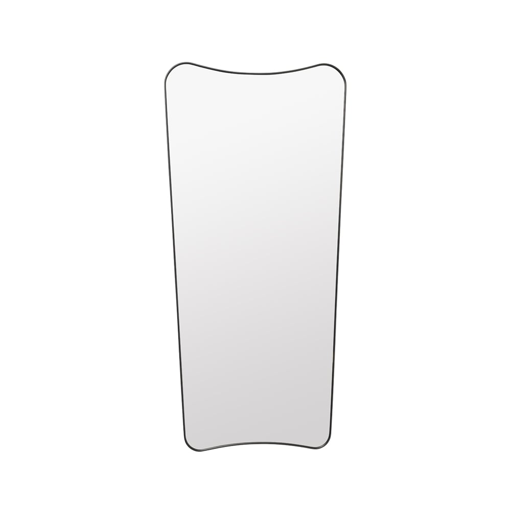 GUBI F.A.33 Mirror Black brass, large | Scandinavian Design | Wall mirrors | Black