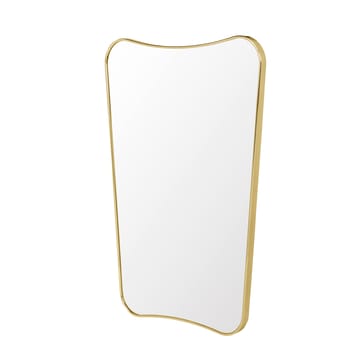 F.A.33 Rectangular mirror - brass - GUBI