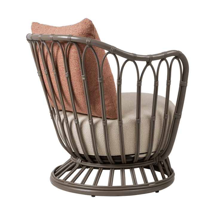 Grace Outdoor armchair, Lorkey Limonta 41-44-mushroom gray GUBI