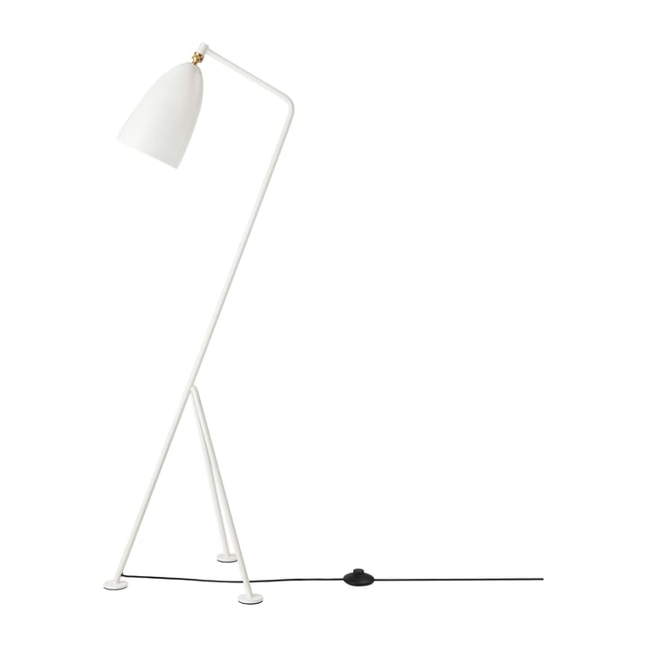 Gräshoppa floor lamp glossy - Alabaster white - GUBI