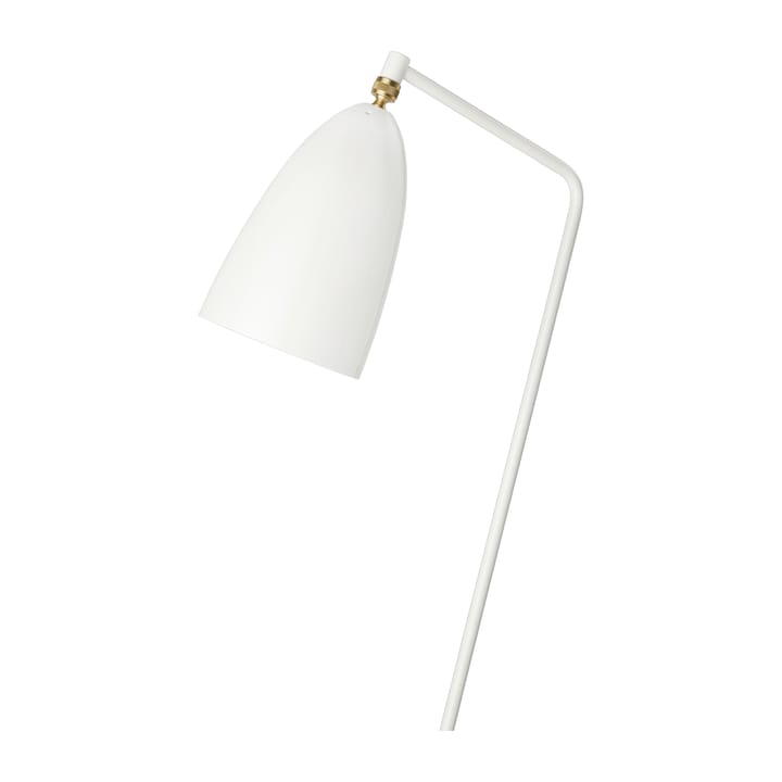 Gräshoppa floor lamp glossy, Alabaster white GUBI
