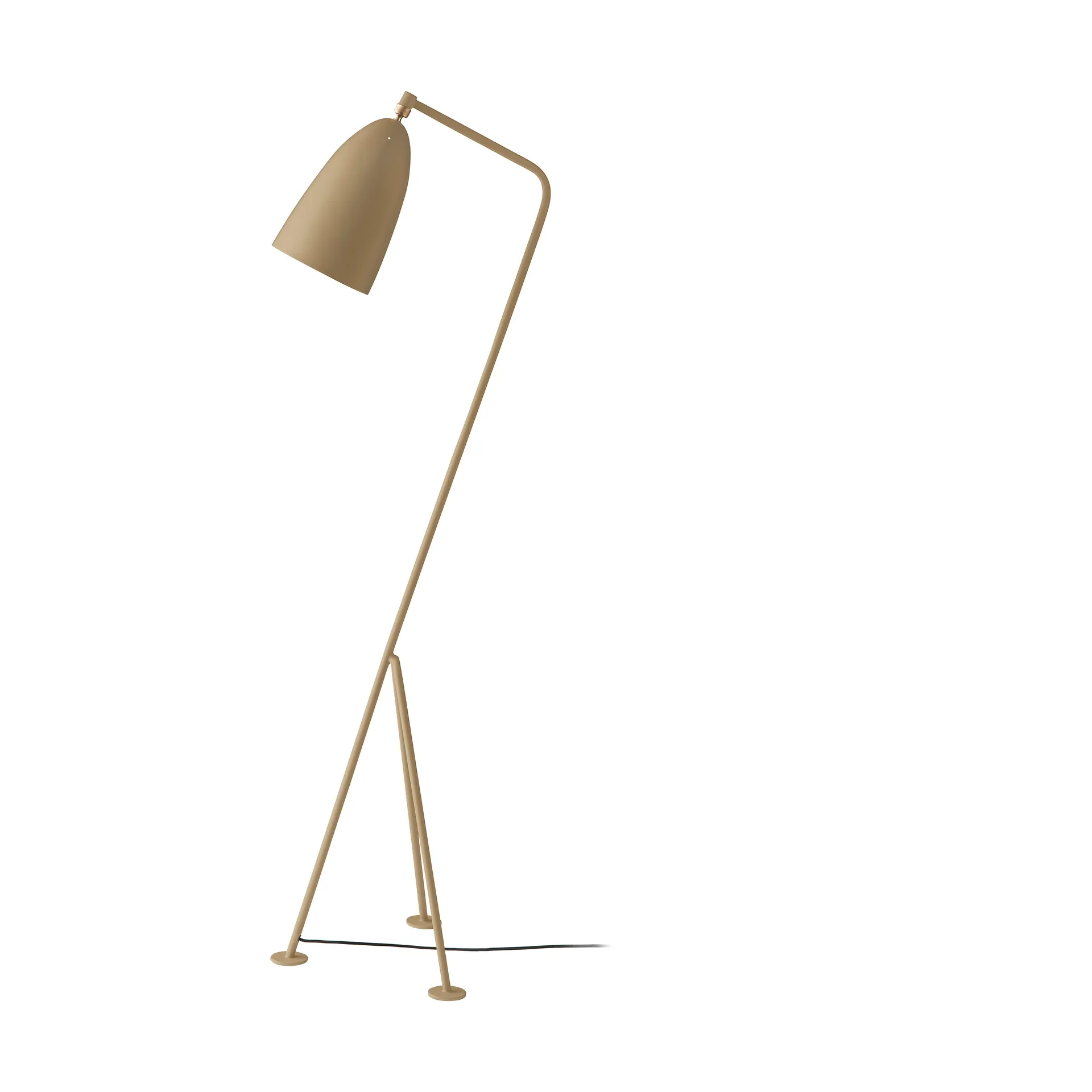 Grashopper floor lamp, Olive brown GUBI