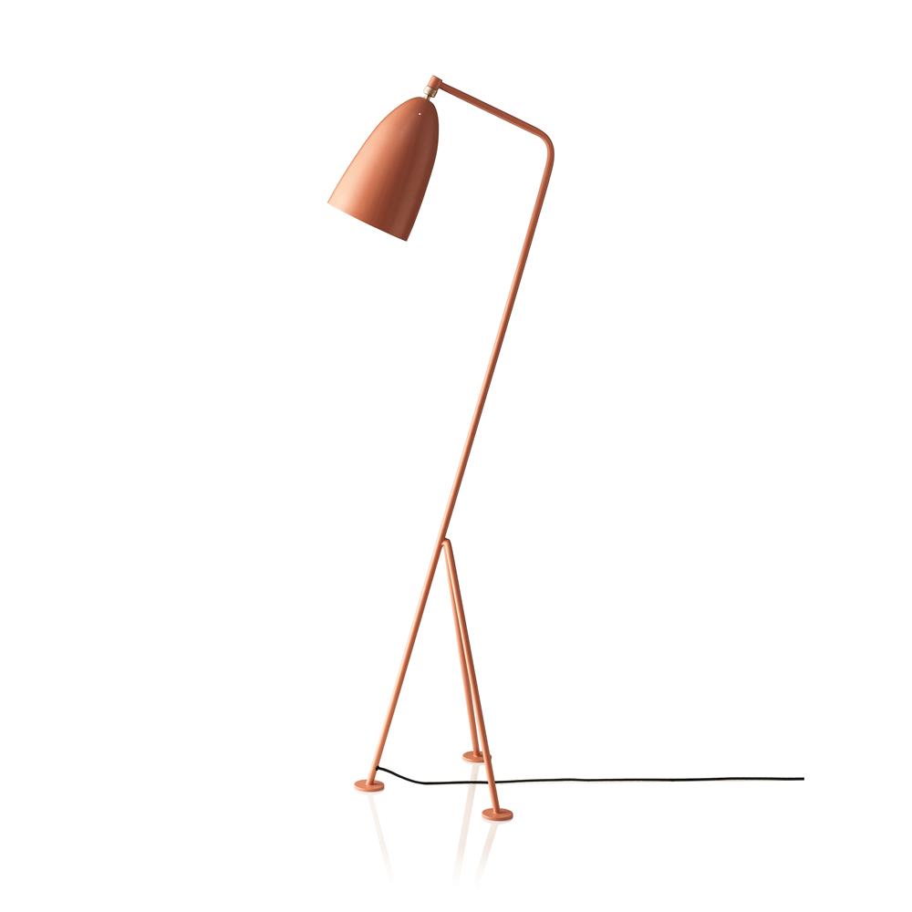 GUBI Grashopper floor lamp Vintage red | Scandinavian Design | Floor lamps | Red