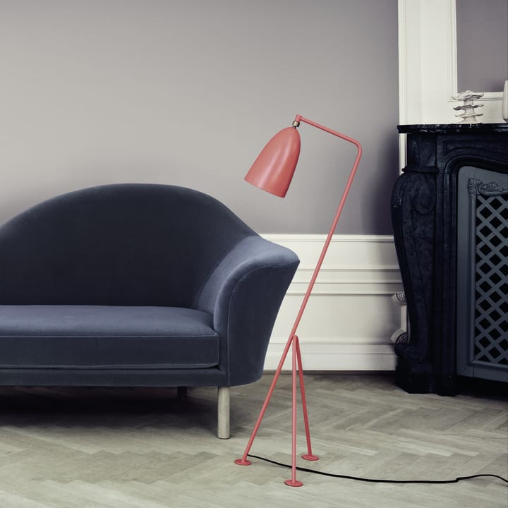 Grashopper floor lamp, Vintage red GUBI