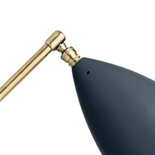 Grasshopper table lamp, anthracite GUBI