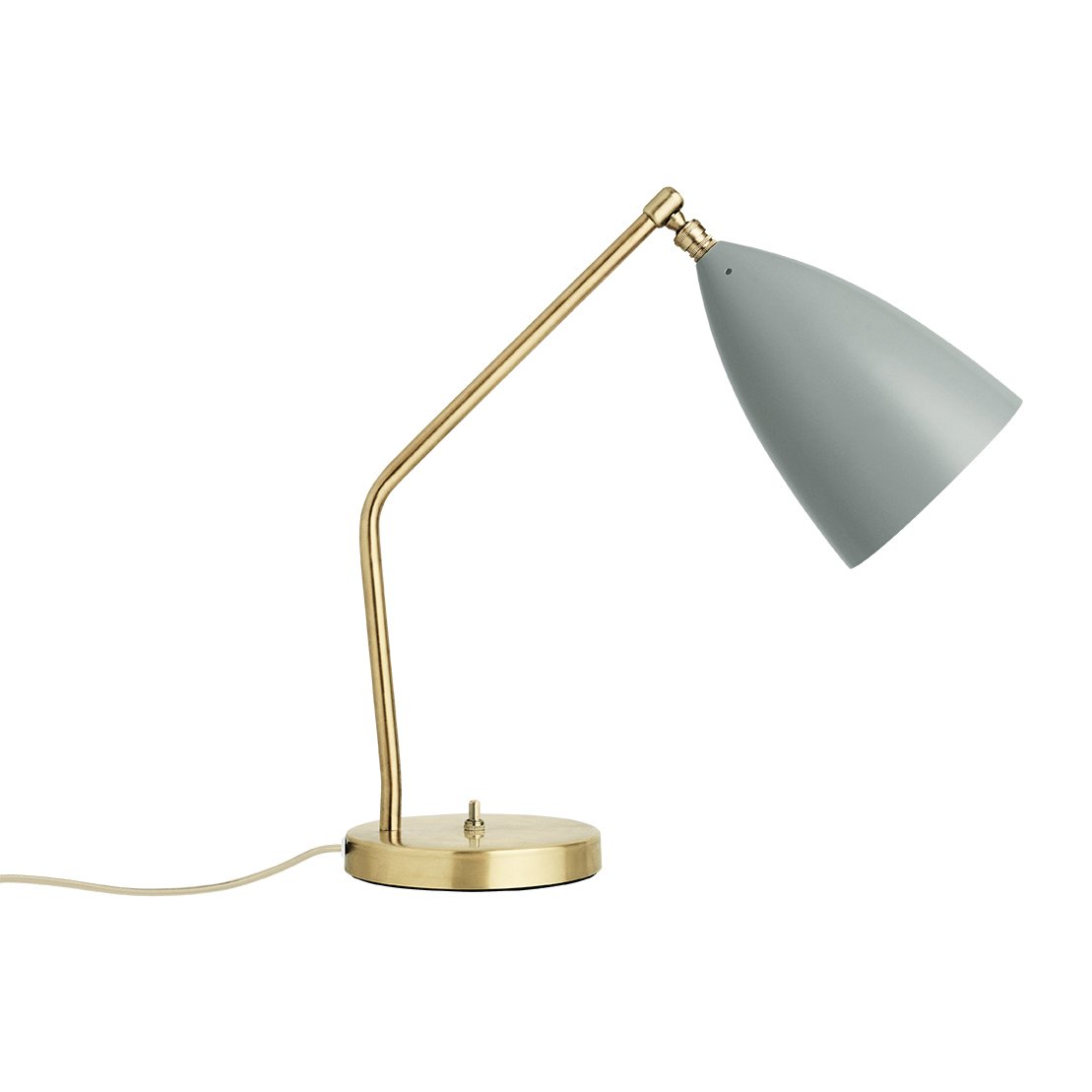 GUBI Grasshopper table lamp blue grey | Scandinavian Design | Desk & table lamps | Blue