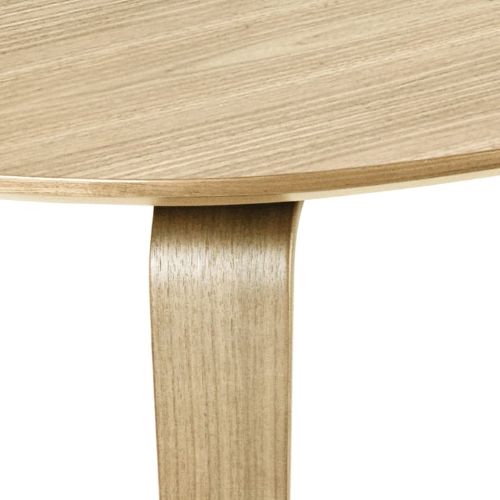 Gubi Elliptical dining table - American walnut - GUBI