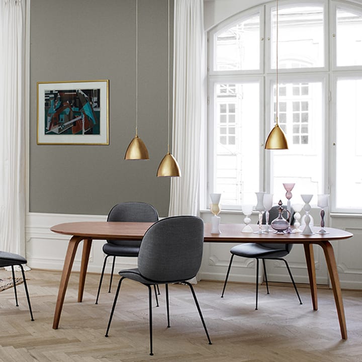 Gubi Elliptical dining table - Oak - GUBI