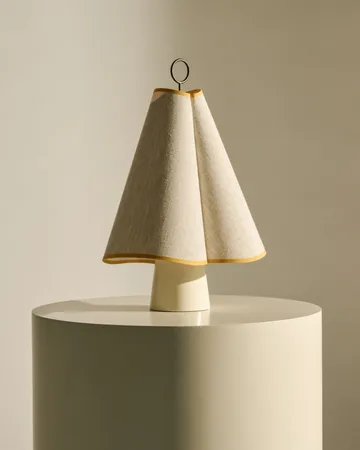 Hornbæk portable table lamp - Poppy yellow - GUBI