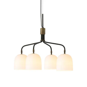 Howard chandelier 4 short arms - Bone china - GUBI