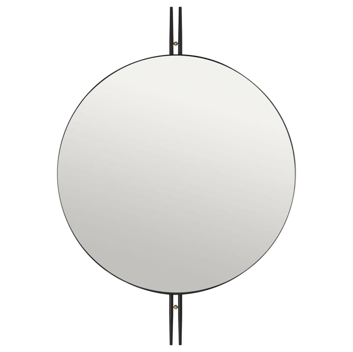 IOI wall mirror Ø80 cm - black - GUBI