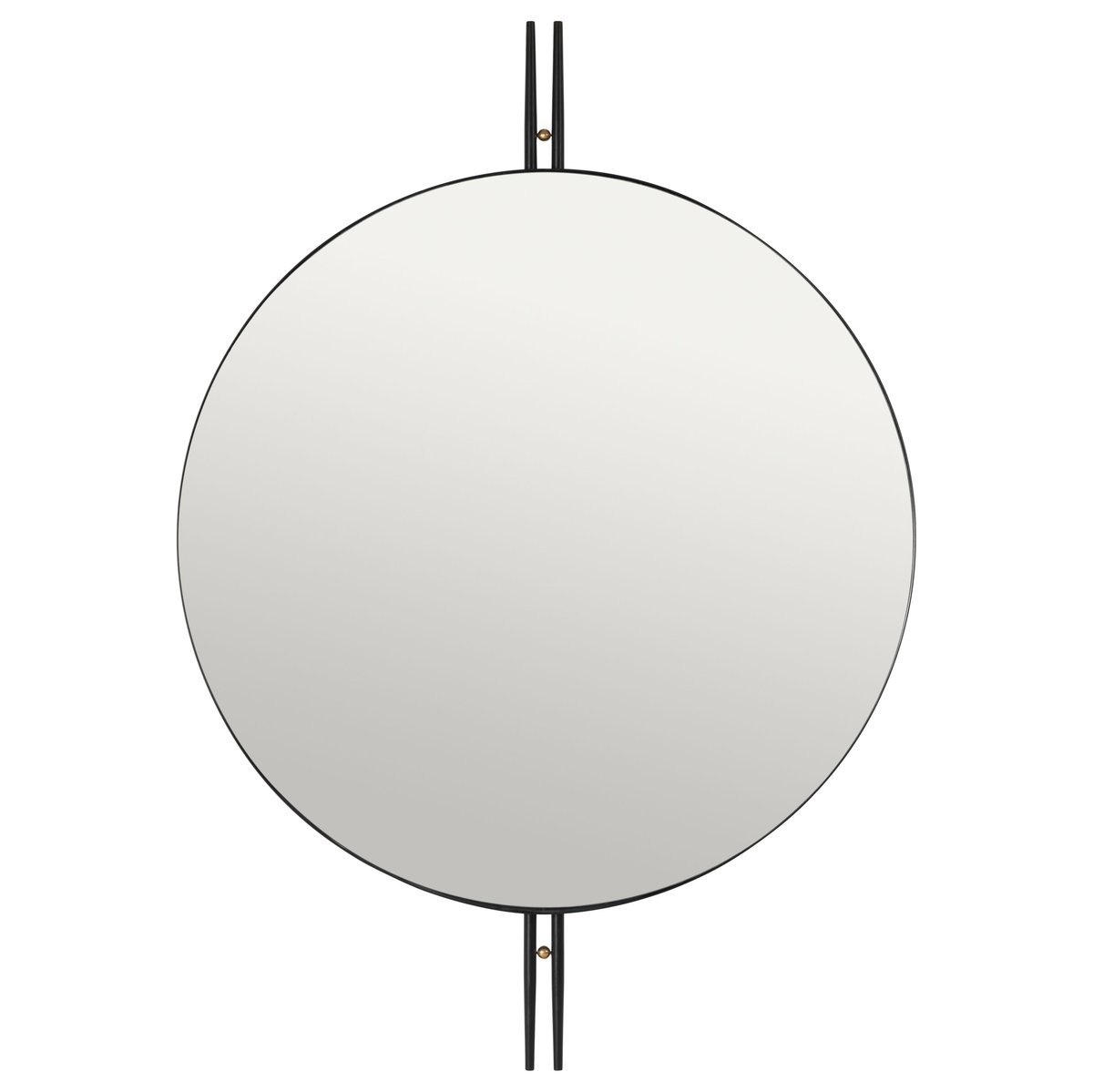GUBI IOI wall mirror o80 cm black | Scandinavian Design | Wall mirrors | Black