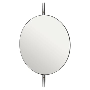 IOI wall mirror Ø80 cm - black - GUBI