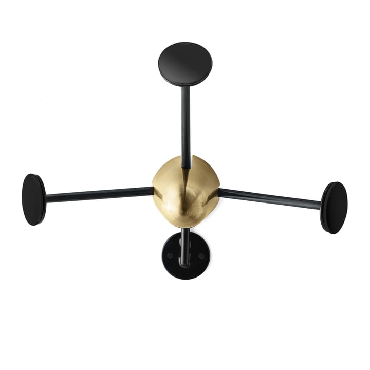 Matégot coatrack - black-brass - GUBI