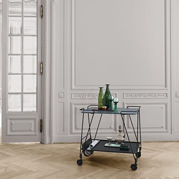 Matégot Trolley serving trolley - Black - GUBI