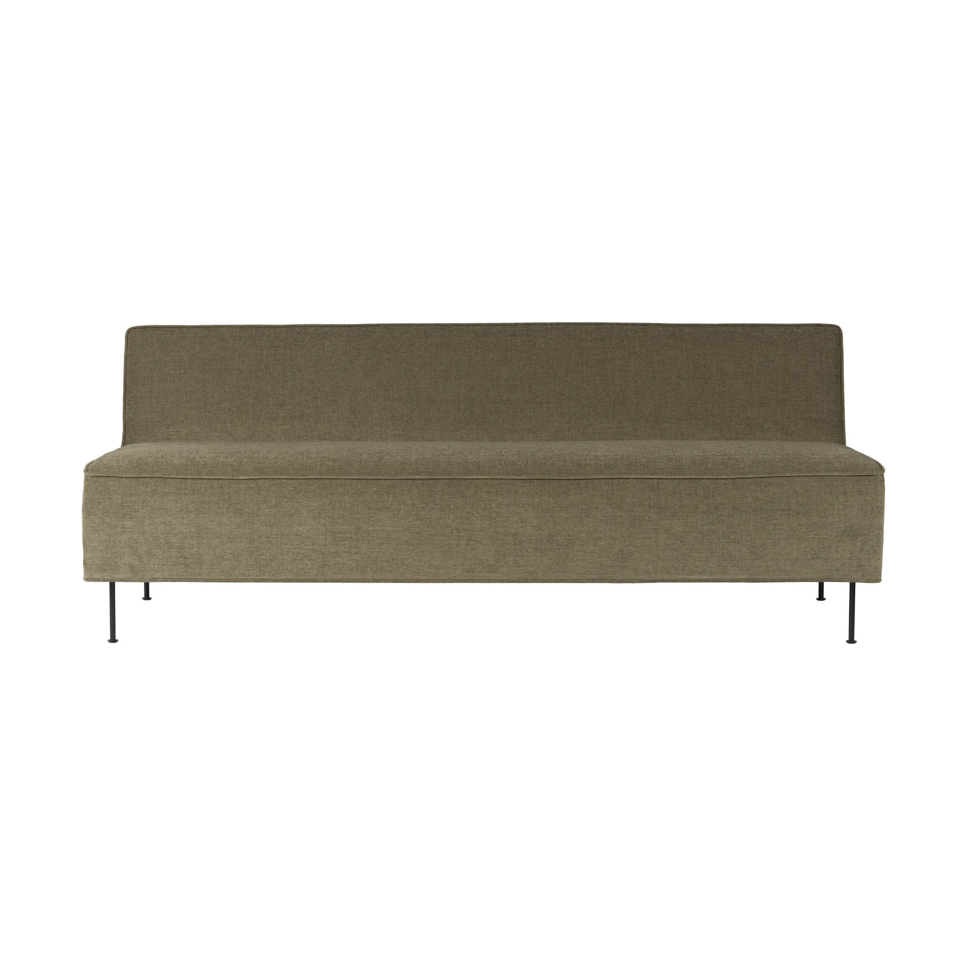Modern Line 2-seat sofa, Belsuede special FR 002-black GUBI