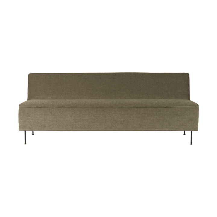 Modern Line 2-seat sofa - Belsuede special FR 002-black - GUBI