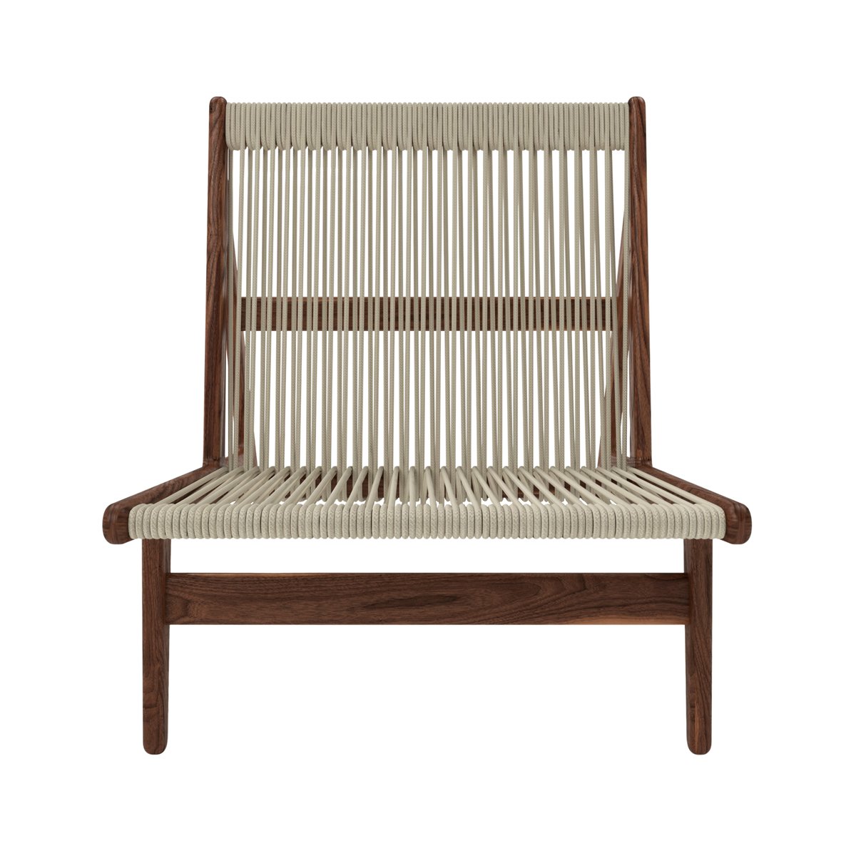 GUBI MR01 Initial Chair chair Oiled walnut | Scandinavian Design | Armchairs & footstools | Brown